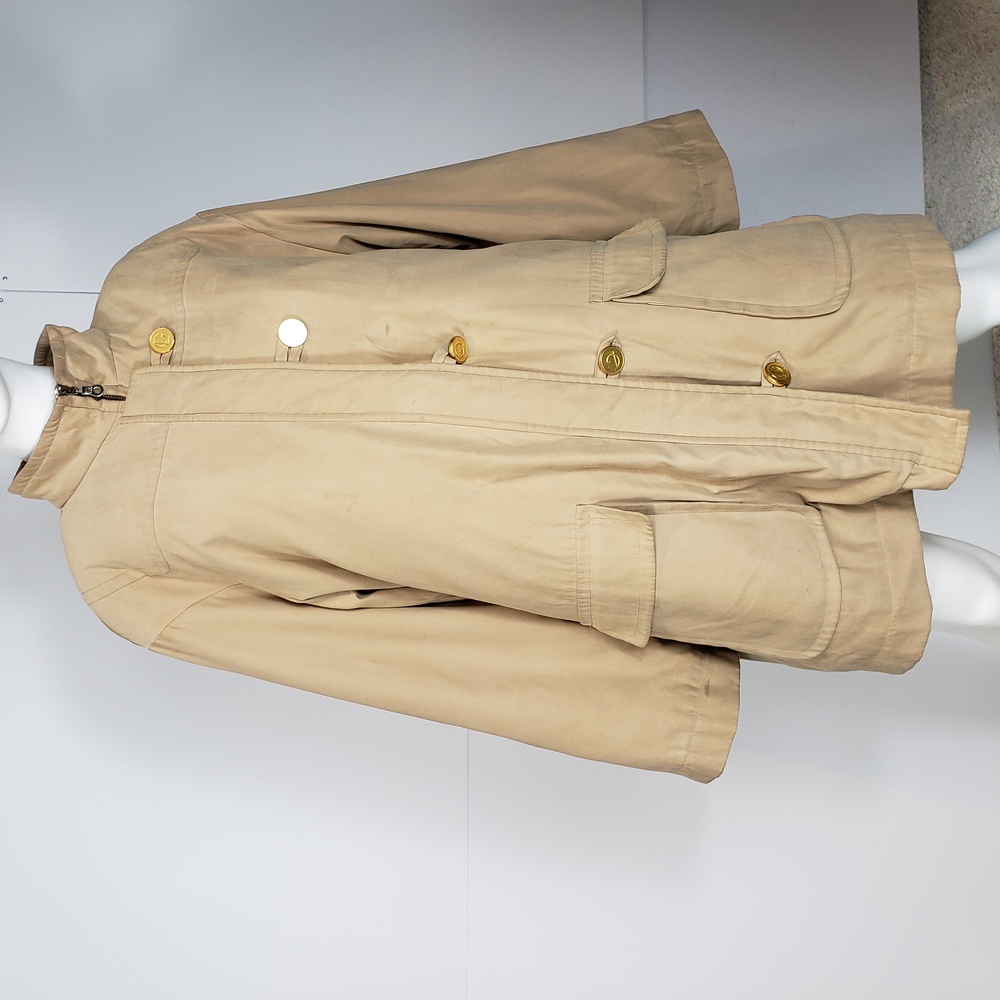 Guy Laroche Women's Tan Trench Coat Sz L